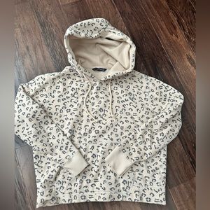 Abercrombie & Fitch Leopard Hooded Sweatshirt